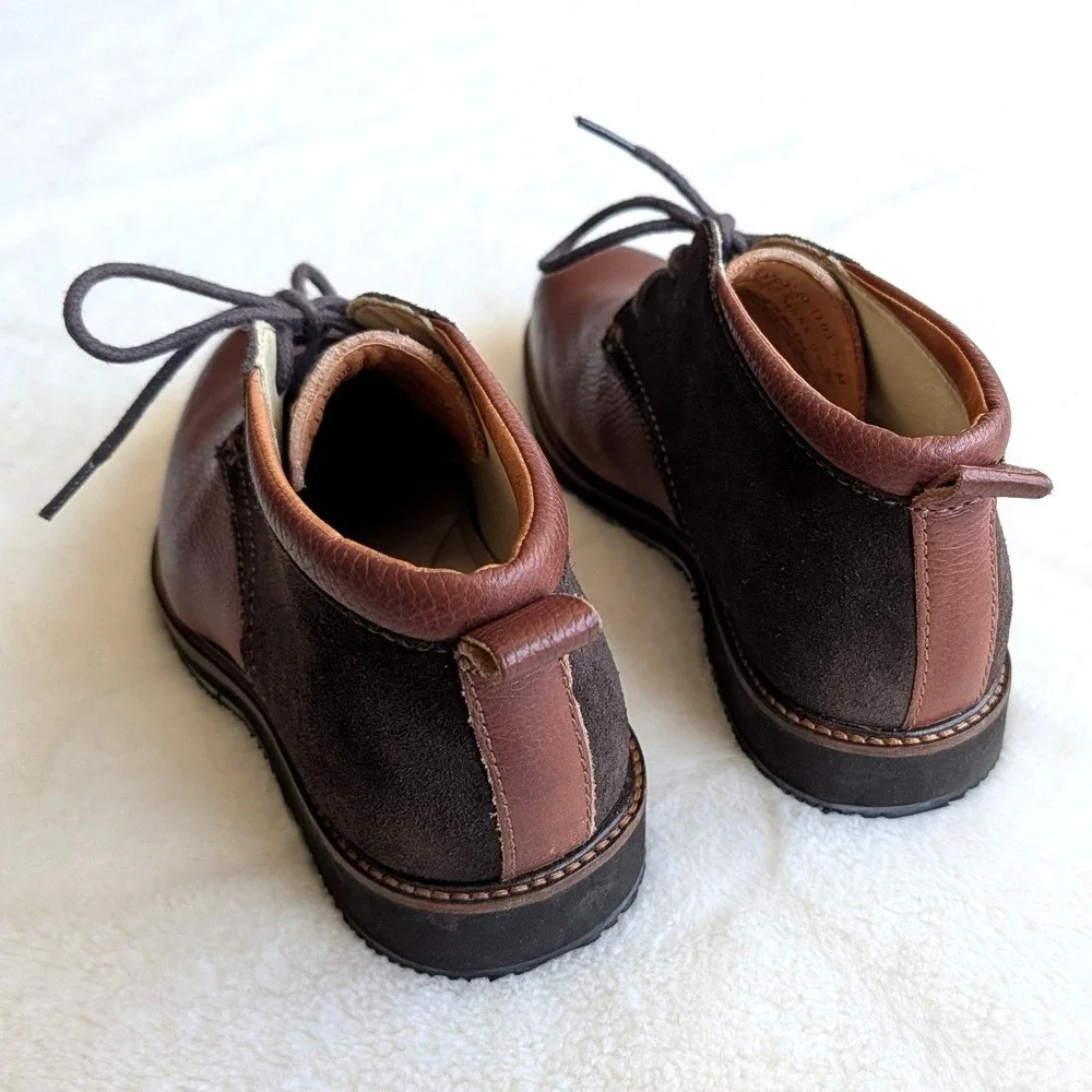 Tommy Bahama Elijah Men's Brown Leather Suede Chukka Boots Size 7.5 M